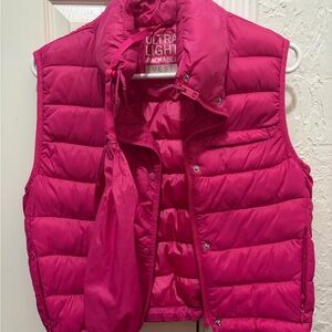 Pink Puffer Vest